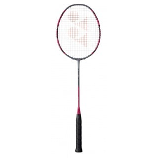 Yonex Badmintonschläger ARC Saber 11 Pro (ausgewogen, steif, Made in Japan) grau/rot - unbesaitet -